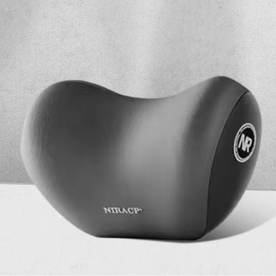 Ergonomic Car Pillow | ErgoRide Memory Foam Lumbar & Neck Support Set
