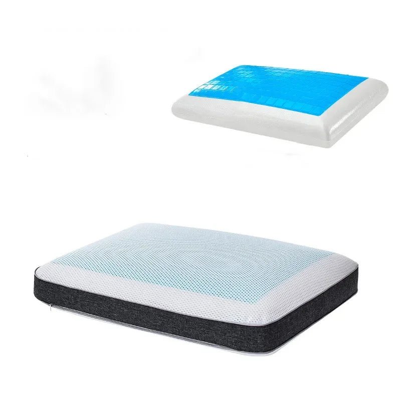 Ergonomic Gel Cooling Pillow | Memory Foam Support Pillow