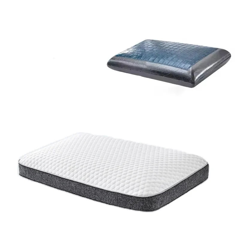 Ergonomic Gel Cooling Pillow | Memory Foam Support Pillow