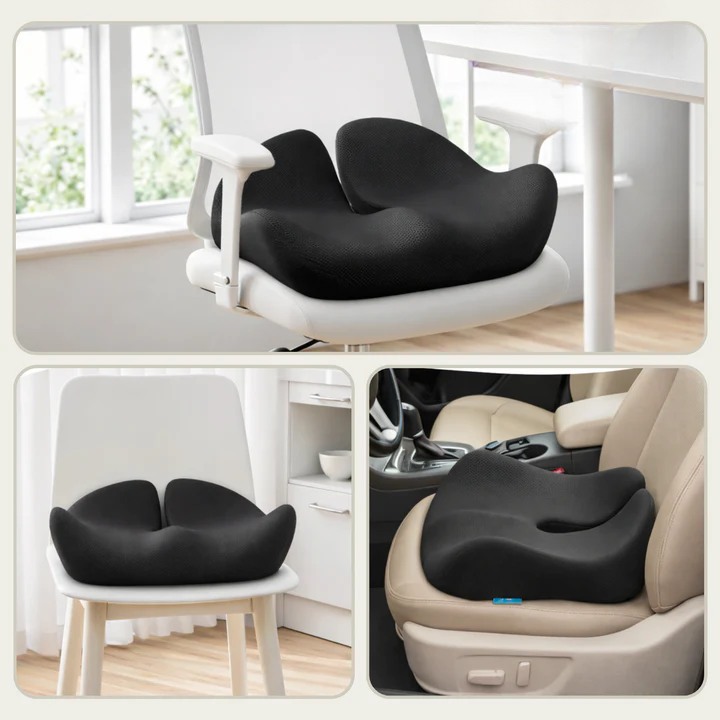 Ergonomic Memory Foam Cushion | SitEase Pressure-Relief Seat Pad
