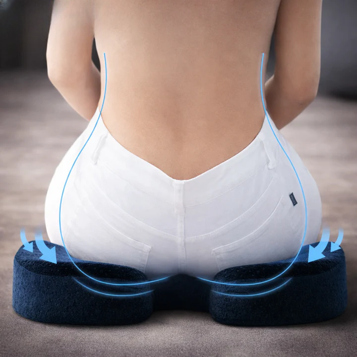 Ergonomic Memory Foam Cushion | SitEase Pressure-Relief Seat Pad