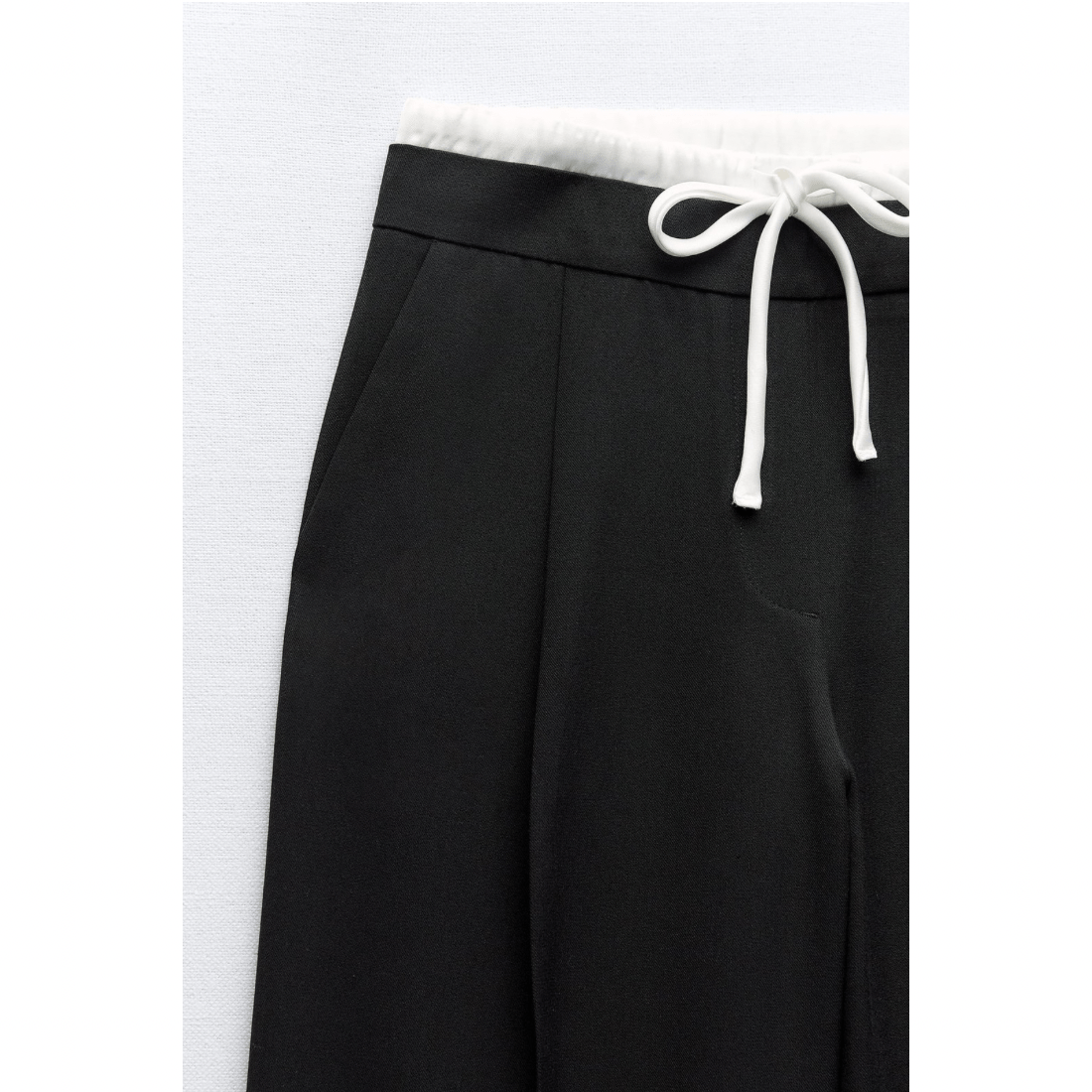 Essential Elegance | Women's Pants With Double Waistband – Regular Fit 2