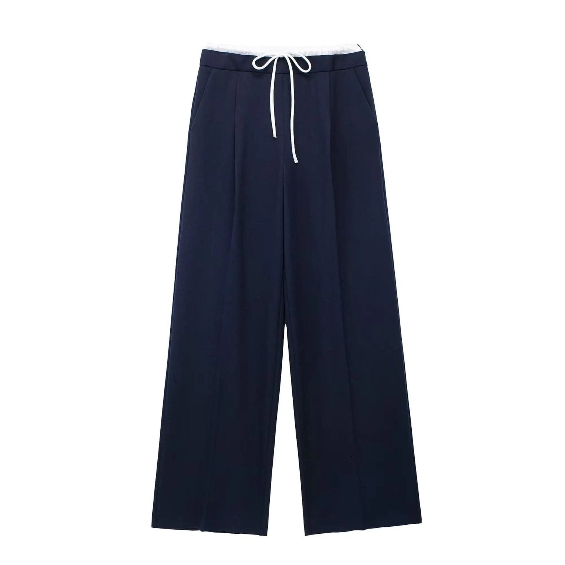 Essential Elegance | Women's Pants With Double Waistband – Regular Fit 5