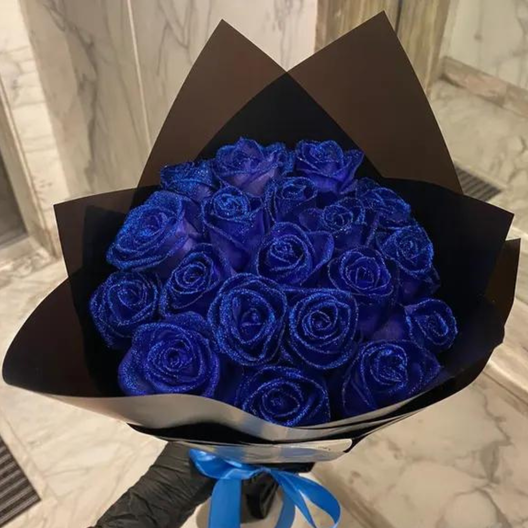 Eternal Blossom Glitter Roses 0