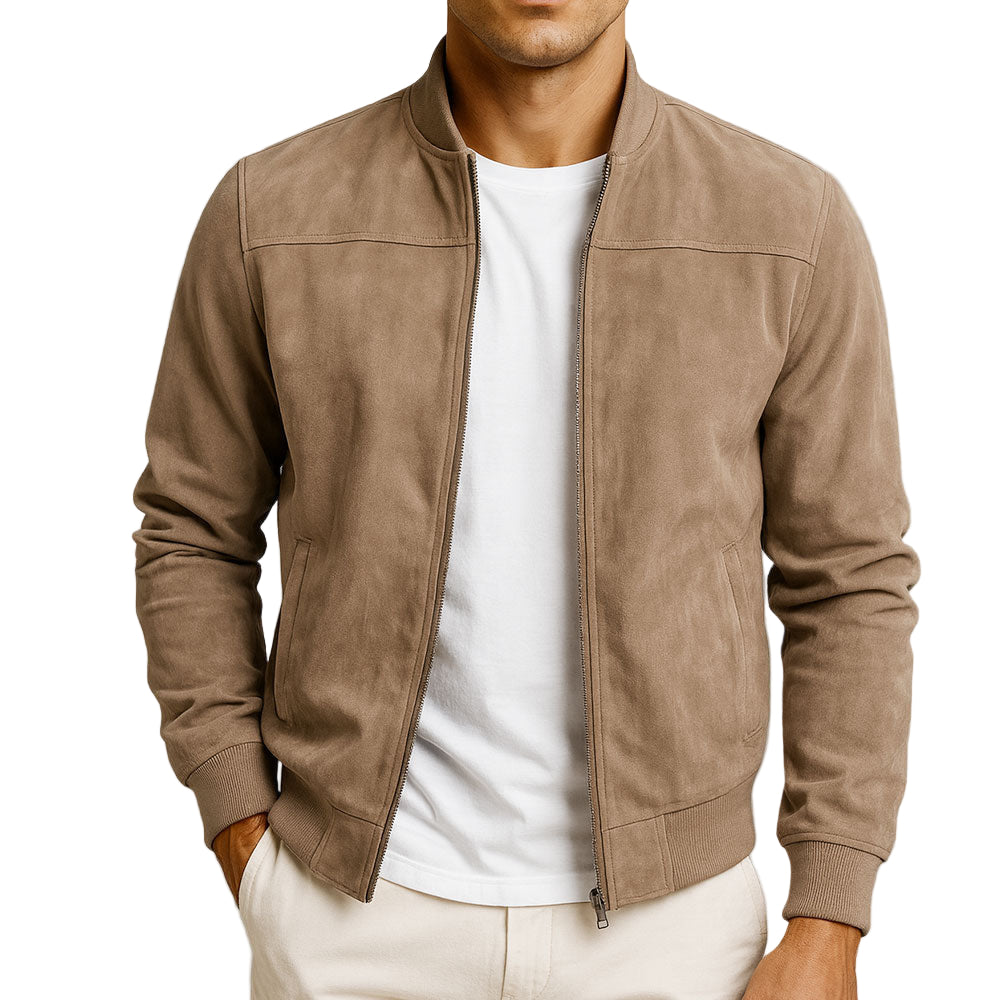 Ethan | Men's Jacket – Minimalist Zip Design With Tailored Fit 0
