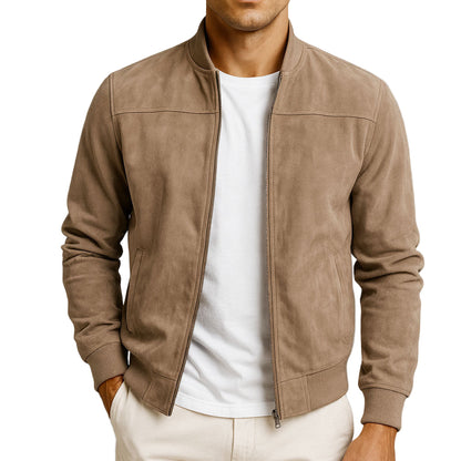 Ethan | Men's Jacket – Minimalist Zip Design With Tailored Fit 0