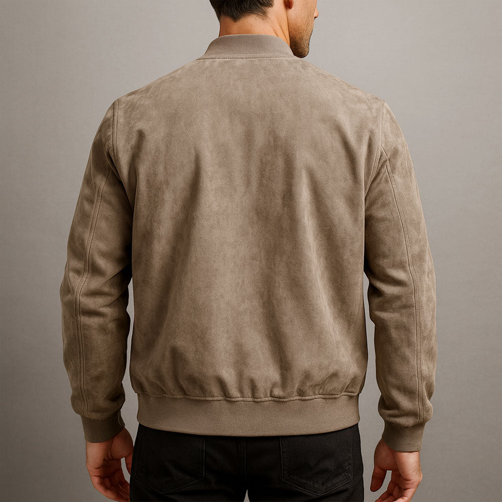 Ethan | Men's Jacket – Minimalist Zip Design With Tailored Fit 1