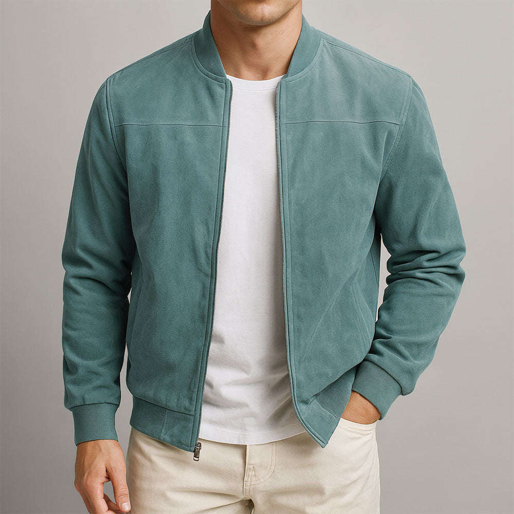 Ethan | Men's Jacket – Minimalist Zip Design With Tailored Fit 3
