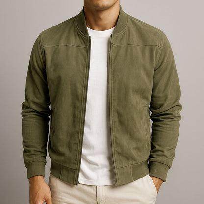 Ethan | Men's Jacket – Minimalist Zip Design With Tailored Fit 4