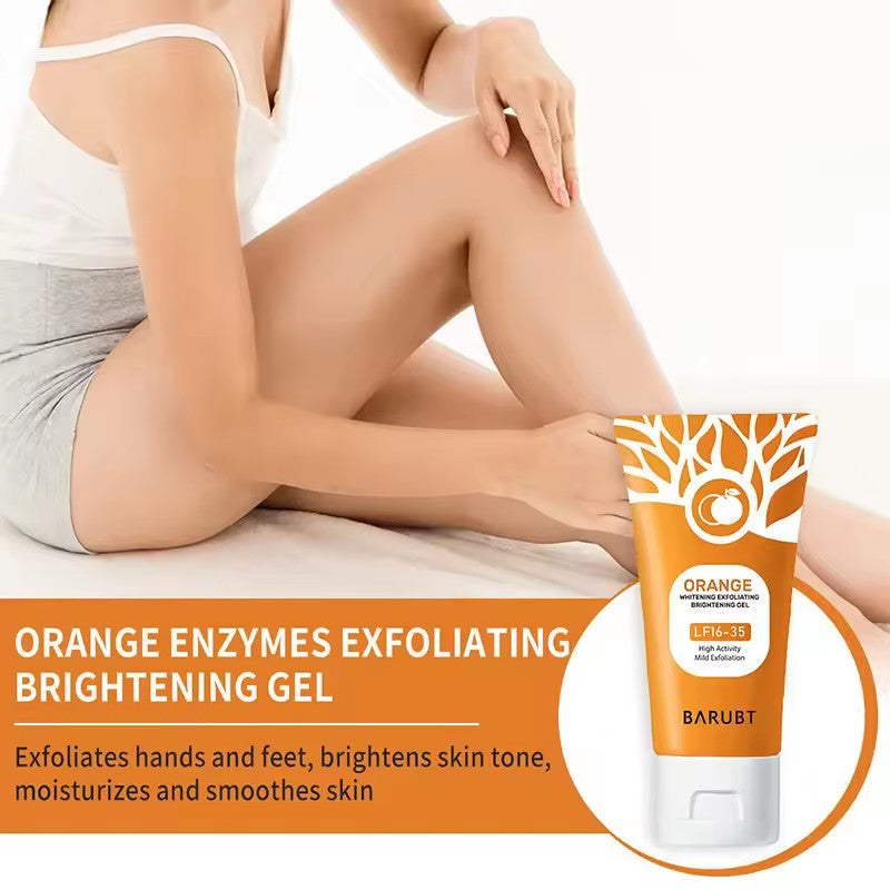 Exfoliating Gel | Orange Enzyme Brightening Face Scrub Cleanser