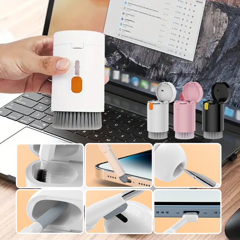 Electronics Cleaning Kit 20-in-1 | Keyboard, Camera & Earbud Cleaning Tools | Compact Travel Case with Extension Poles 11