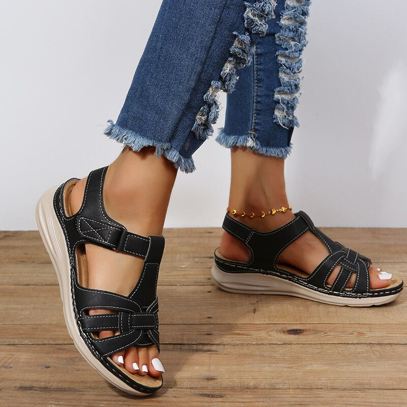 Fiona | Women's Sandals With Arch Support – Contoured Fit