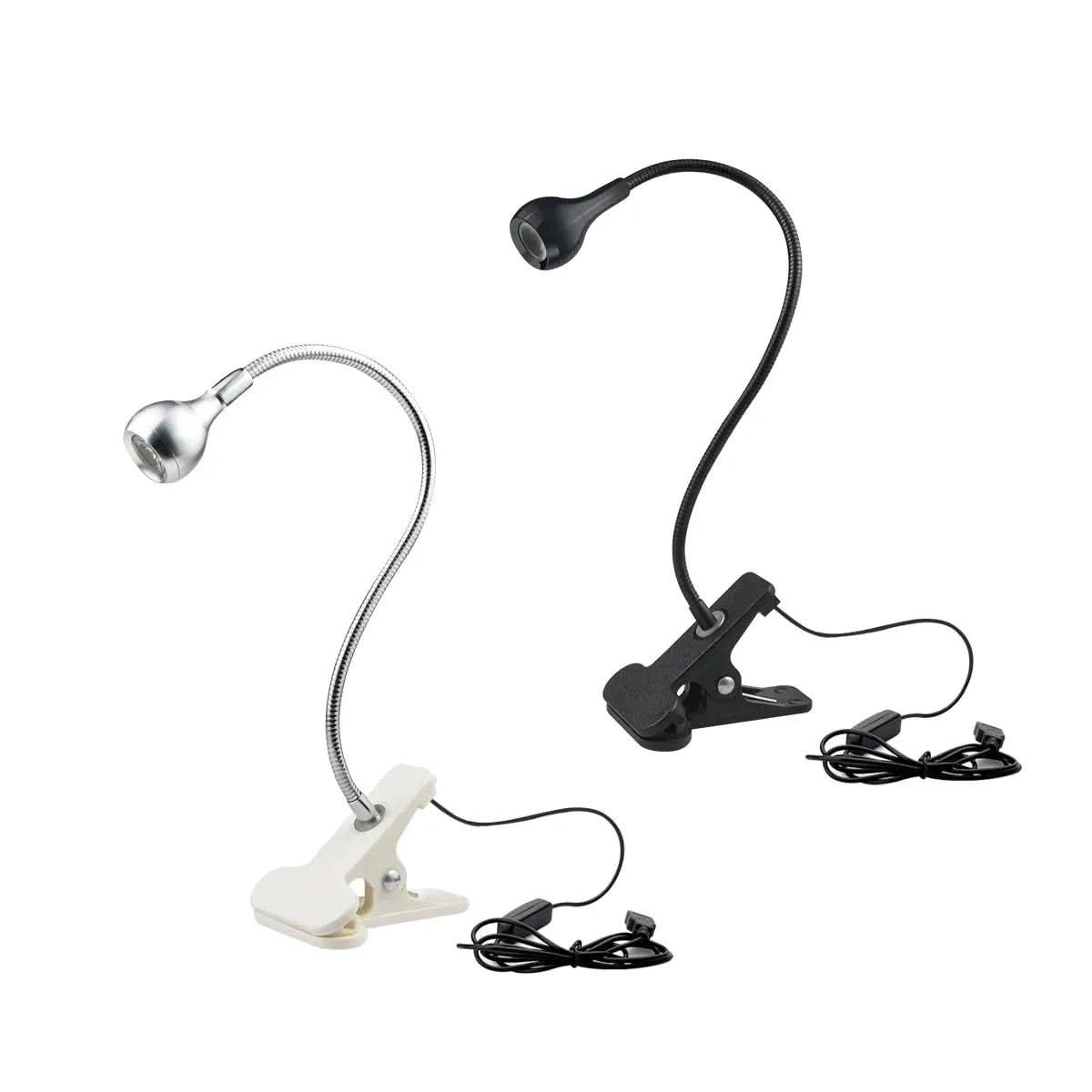 FlexiLight | USB LED Reading Lamp – Adjustable Arm With Clamp
