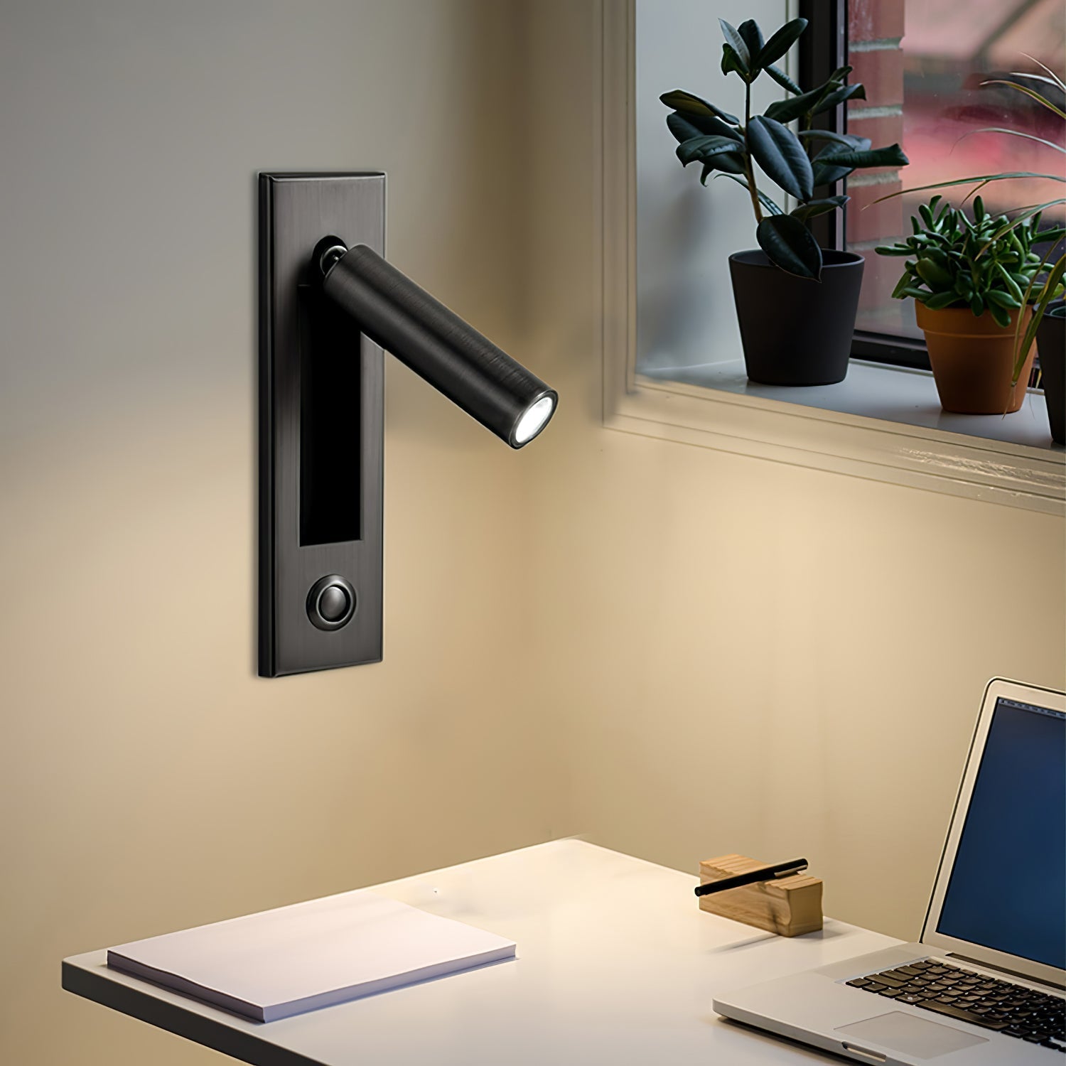 Flexora | Adjustable Foldable LED Flush Mount Wall Reading Light