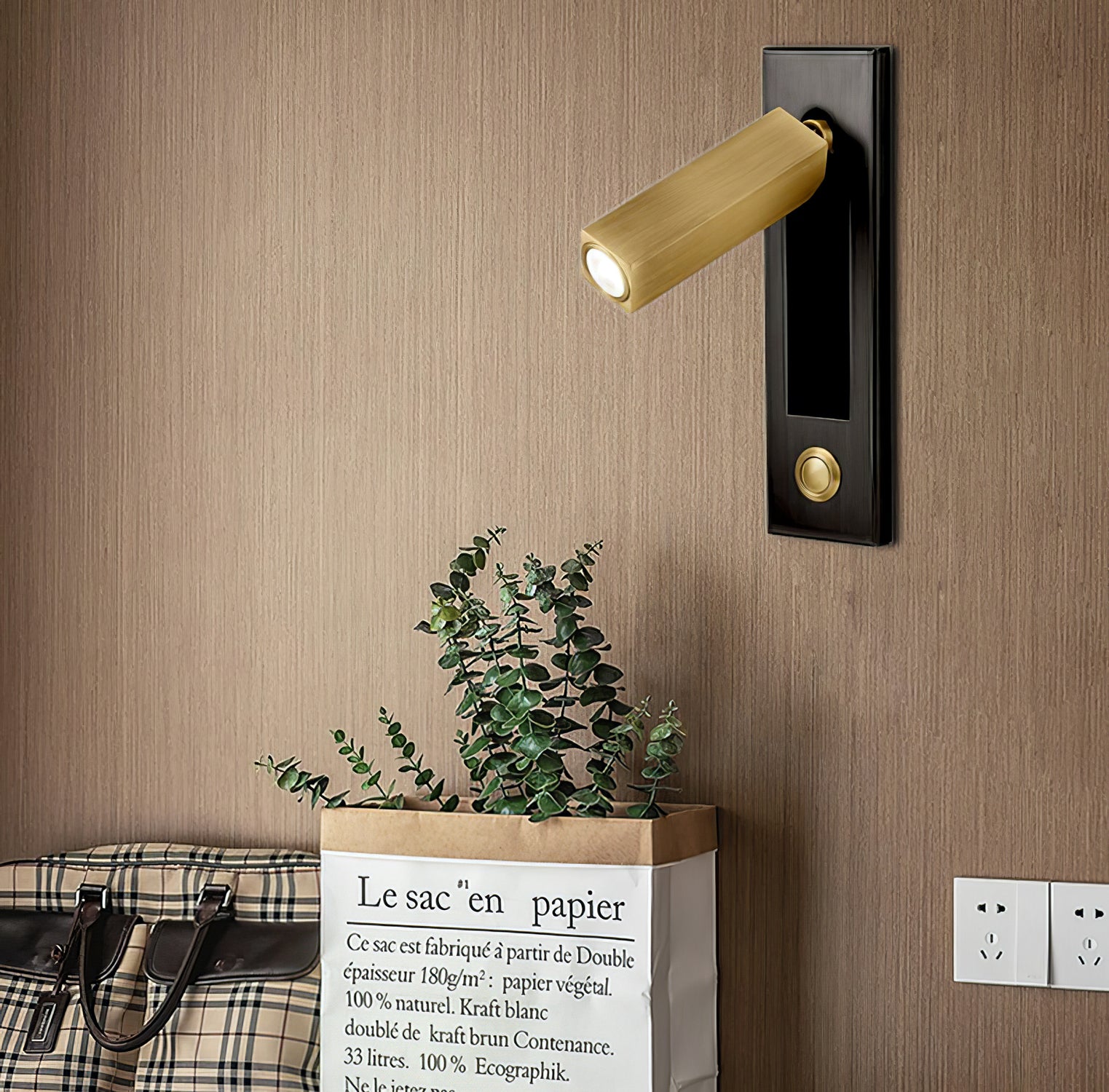 Flexora | Adjustable Foldable LED Flush Mount Wall Reading Light