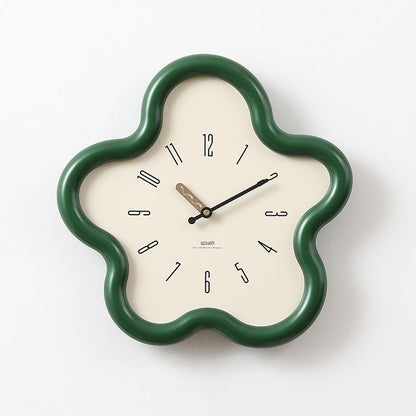 FloraTime | 3D Floral Pendulum Clock – Silent Movement Design 7