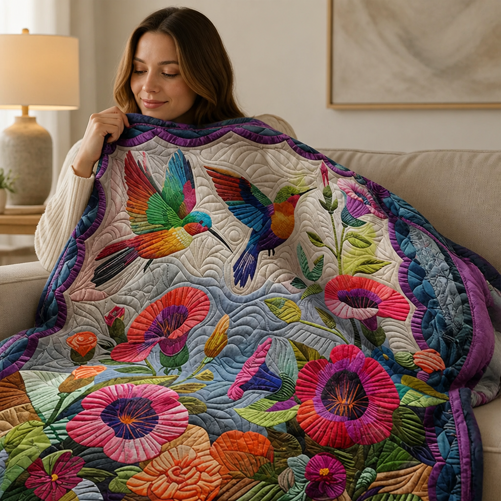Floral Flannel Blanket | Plush Soft Throw with Vibrant Floral Print | Machine Washable, Fade-Resistant Cosy Comfort