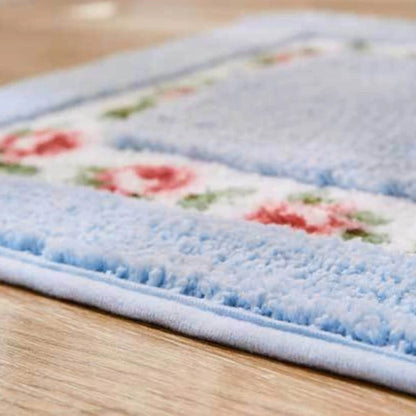 FloralNest | Non Slip Bath Mat – Soft Microfibre Floral Design 5