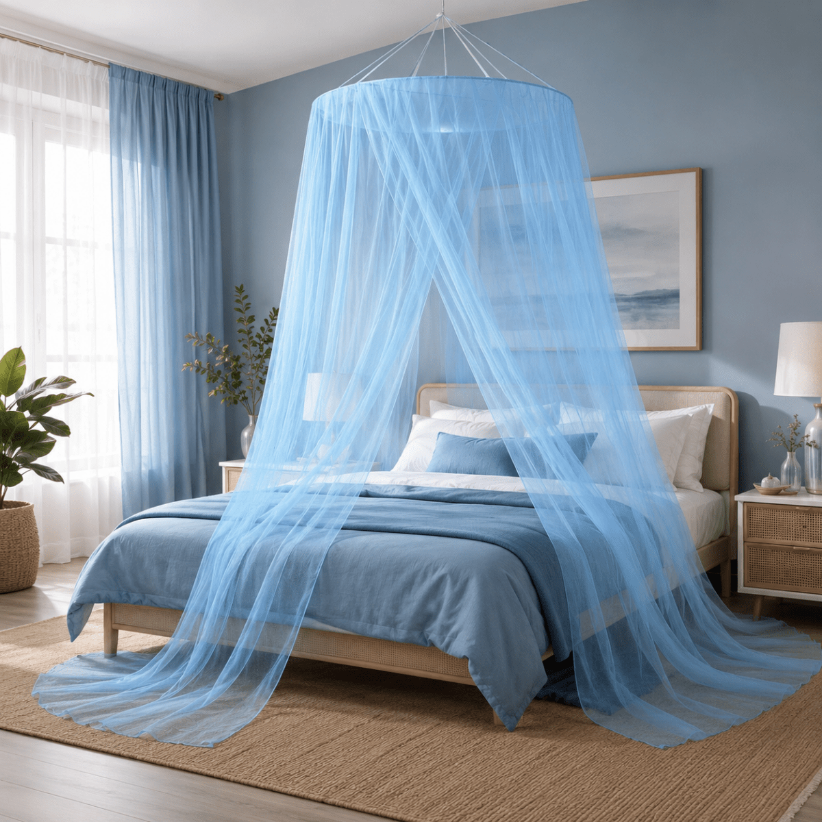 Foldable Mosquito Net – Transparent, Breathable Design for the Bedroom or Camping 3
