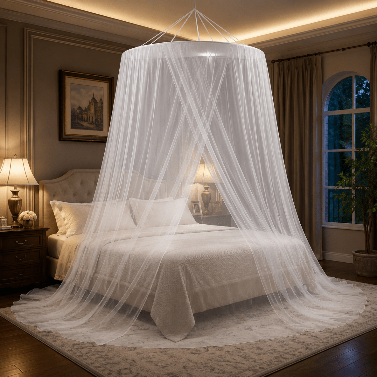 Foldable Mosquito Net – Transparent, Breathable Design for the Bedroom or Camping 5