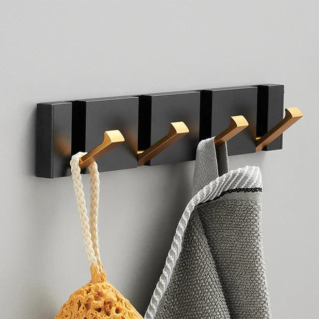 Foldable Wall Coat Hooks – Space Saving Heavy Duty Door & Bathroom Robe Hook 11
