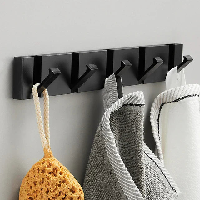 Foldable Wall Coat Hooks – Space Saving Heavy Duty Door & Bathroom Robe Hook 13