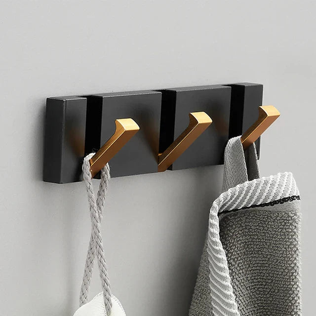 Foldable Wall Coat Hooks – Space Saving Heavy Duty Door & Bathroom Robe Hook 8