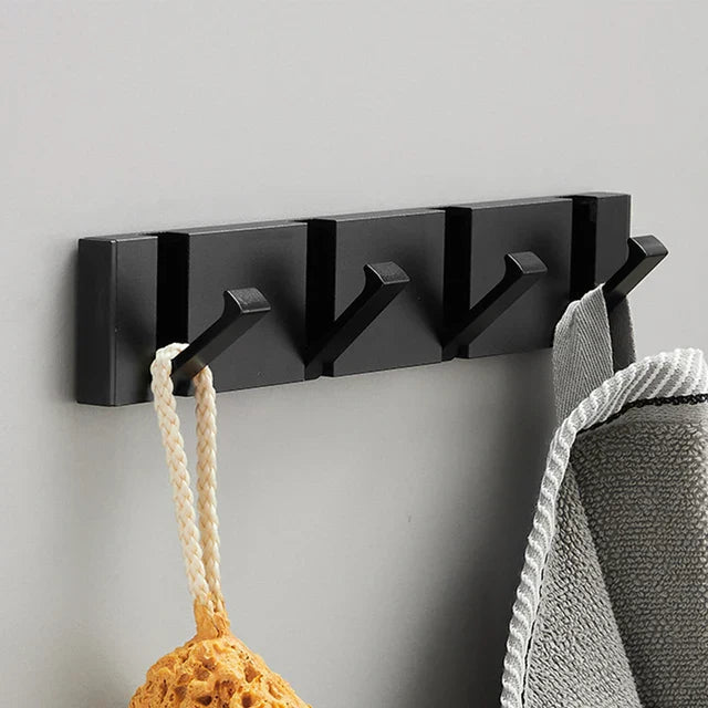 Foldable Wall Coat Hooks – Space Saving Heavy Duty Door & Bathroom Robe Hook 9