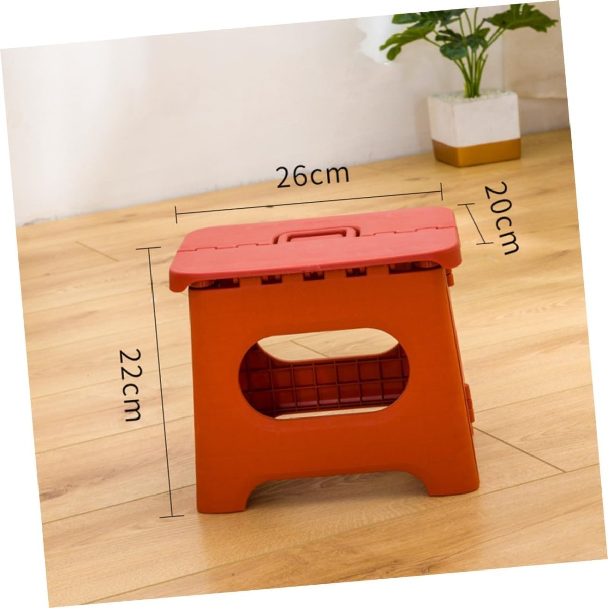 Folding Step Stool – Lightweight, Safe, and Convenient Plastic Stool for the Kitchen or Bathroom 10