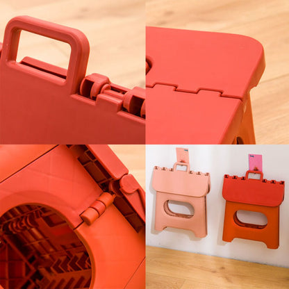 Folding Step Stool – Lightweight, Safe, and Convenient Plastic Stool for the Kitchen or Bathroom 8