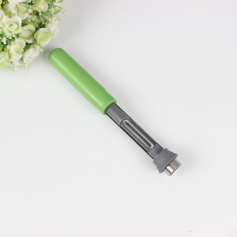 Fruit Peeler and Corer Stainless Steel | Curved Blade with Built-In Corer | Quick, Mess-Free Fruit Prep Tool Today
