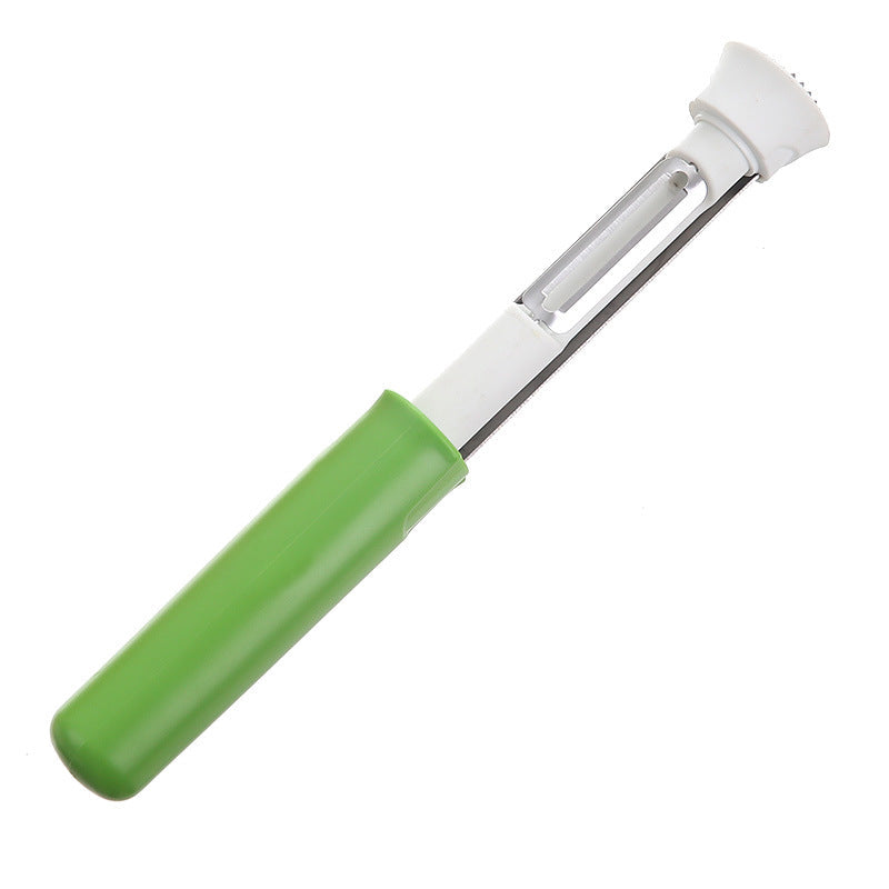 Fruit Peeler and Corer Stainless Steel | Curved Blade with Built-In Corer | Quick, Mess-Free Fruit Prep Tool Today