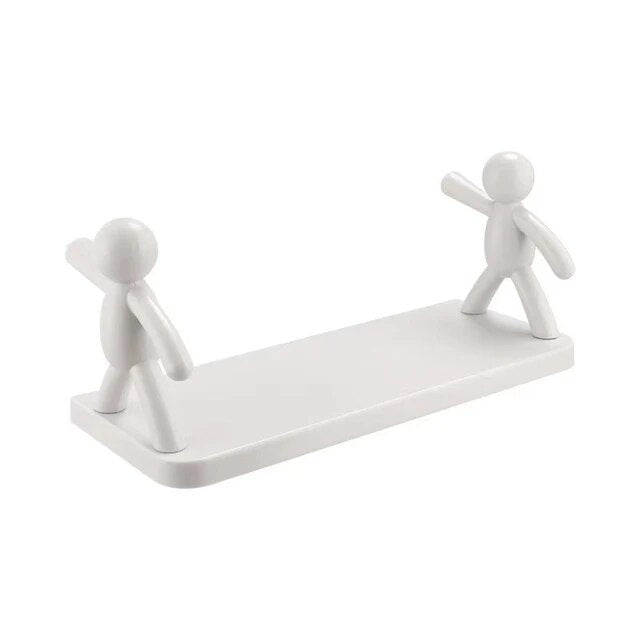 No-Drill Wall Shelf | Adhesive Mount, No Tools Needed | Modern Space-Saving Storage for Kitchen, Bathroom & Office 13
