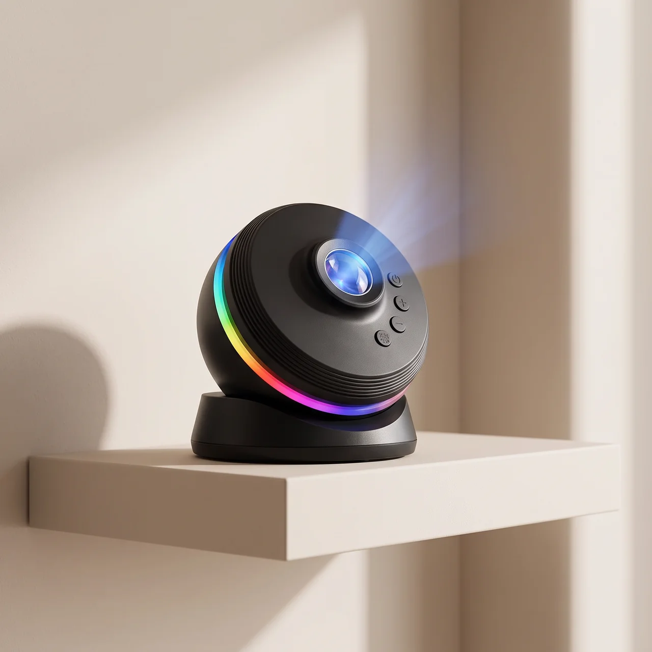 Galaxy Projector | 360 Degree Rotation, Colour Light Ring
