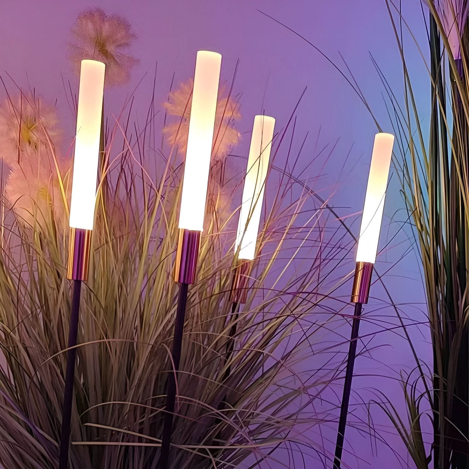Garduru | Solar Outdoor Lights with Weather-Resistant Design - Modern LED for Gardens