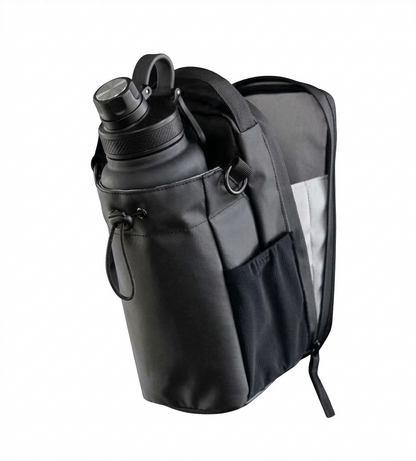 Magnetic Fitness Water Bottle Bag - Sweat-Resistant Material for Easy Access