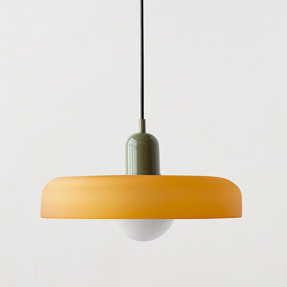 Glass Pendant Light | Adjustable Cable Length & G9 Fitting | Diffused, Warm Glow for Dining and Living Spaces Alike