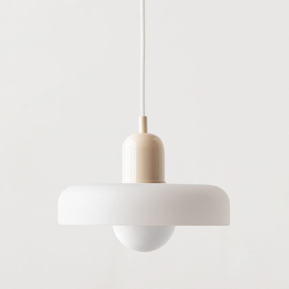 Glass Pendant Light | Adjustable Cable Length & G9 Fitting | Diffused, Warm Glow for Dining and Living Spaces Alike