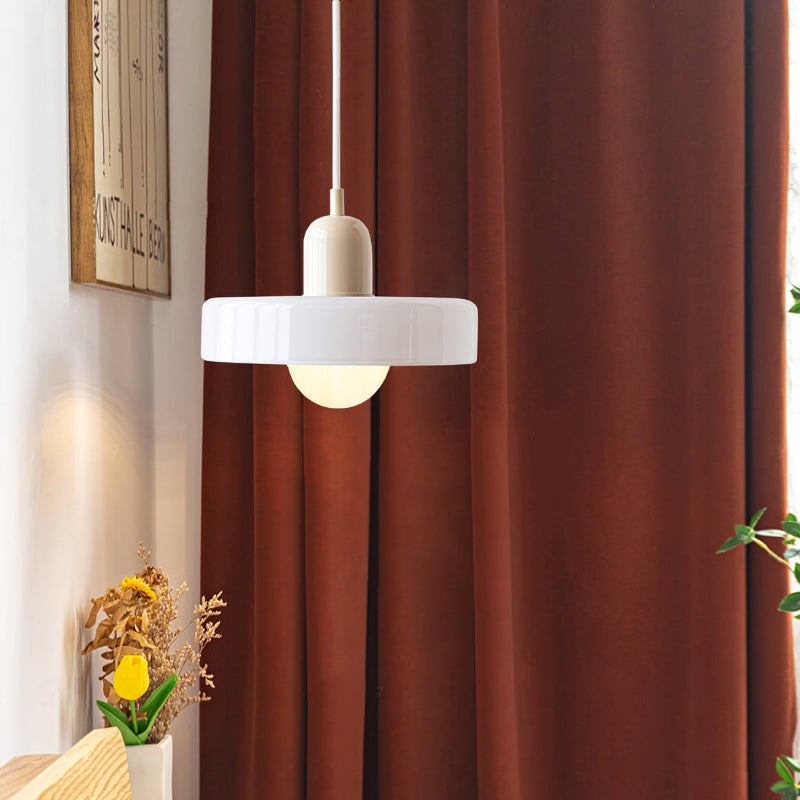 Glass Pendant Light | Adjustable Cable Length & G9 Fitting | Diffused, Warm Glow for Dining and Living Spaces Alike
