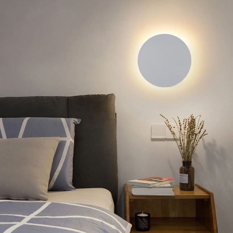 GlowNight | Wall Light Set - Modern Metal Round Design