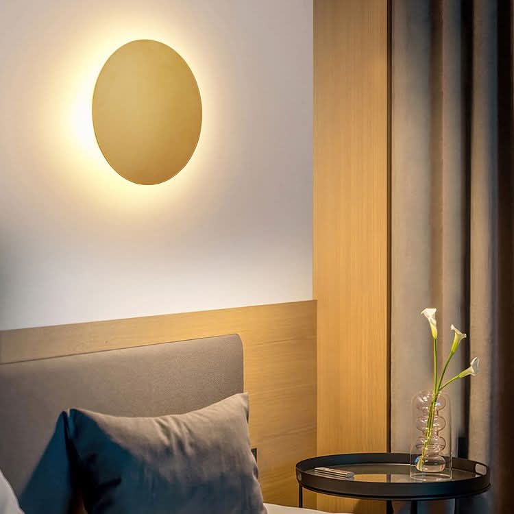 GlowNight | Wall Light Set - Modern Metal Round Design