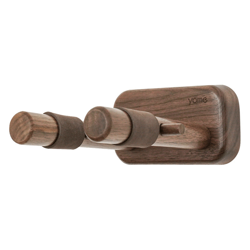 Guitar Wall Hanger | Two Padded Pegs On A Compact Plate