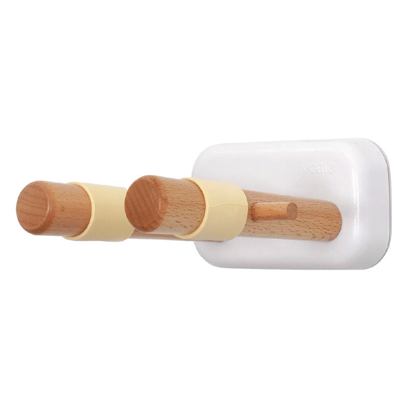 Guitar Wall Hanger | Two Padded Pegs On A Compact Plate