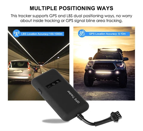 GPS Tracker for Car | Wired Harness, Three Status Lights