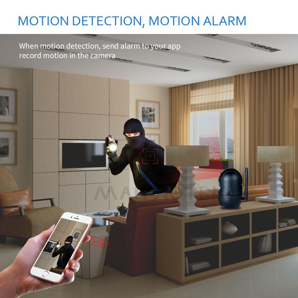Video Baby Monitor WiFi Camera | 1080P Night Vision & Two-Way Audio | PTZ Control, Cloud Storage, 64GB Support 6