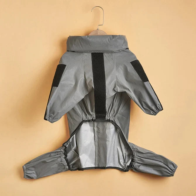 Dog Rain Coat with Legs, Waterproof Polyester | 5 Sizes Pug to Mastiff | Reflective All-Weather Protection & UV Safety 17
