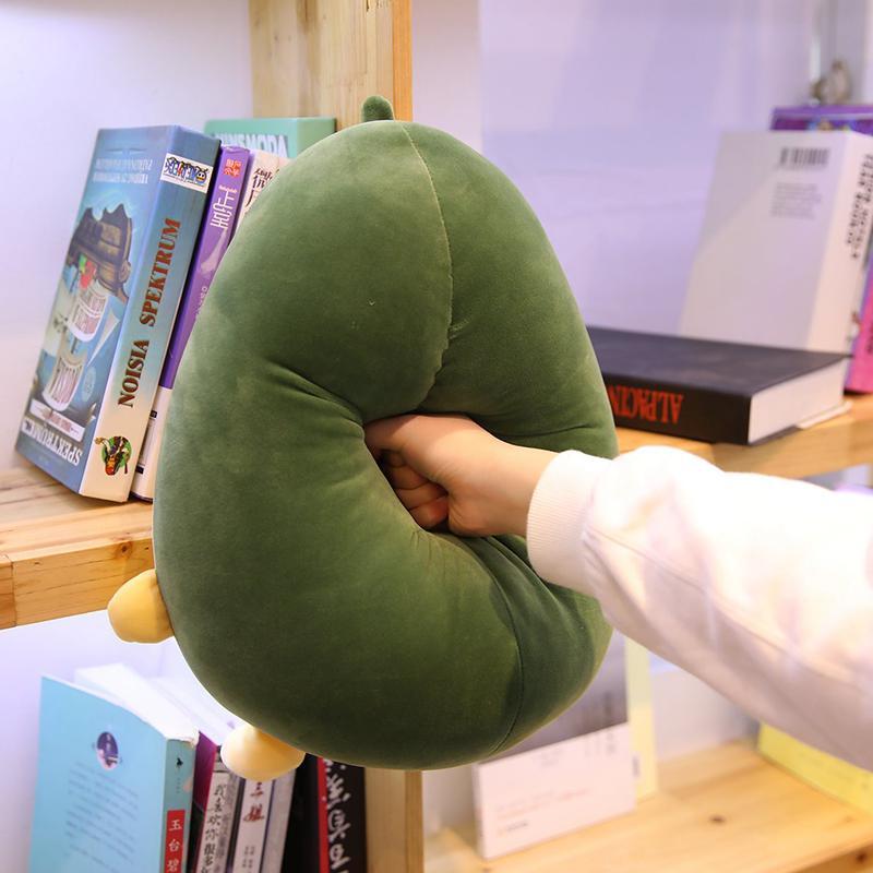 Avocado Stuffed Animal Plush Fruit Novelty Compact with Soft Huggable Fill 3