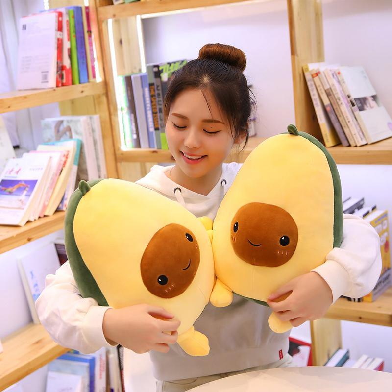 Avocado Stuffed Animal Plush Fruit Novelty Compact with Soft Huggable Fill 4