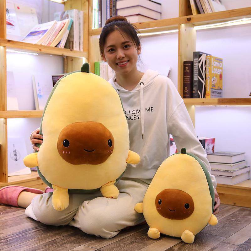 Avocado Stuffed Animal Plush Fruit Novelty Compact with Soft Huggable Fill 2