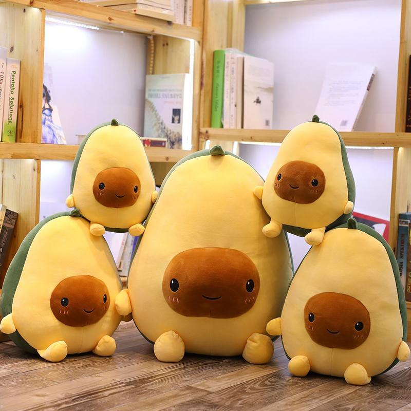 Avocado Stuffed Animal Plush Fruit Novelty Compact with Soft Huggable Fill 10